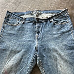 Old Navy Women's Straight Leg Jeans - Blue